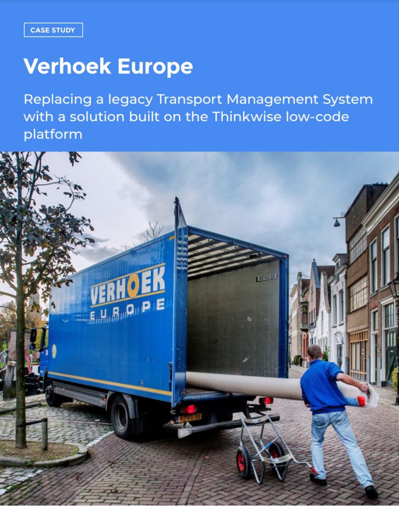 Verhoek Europe case study screenshot