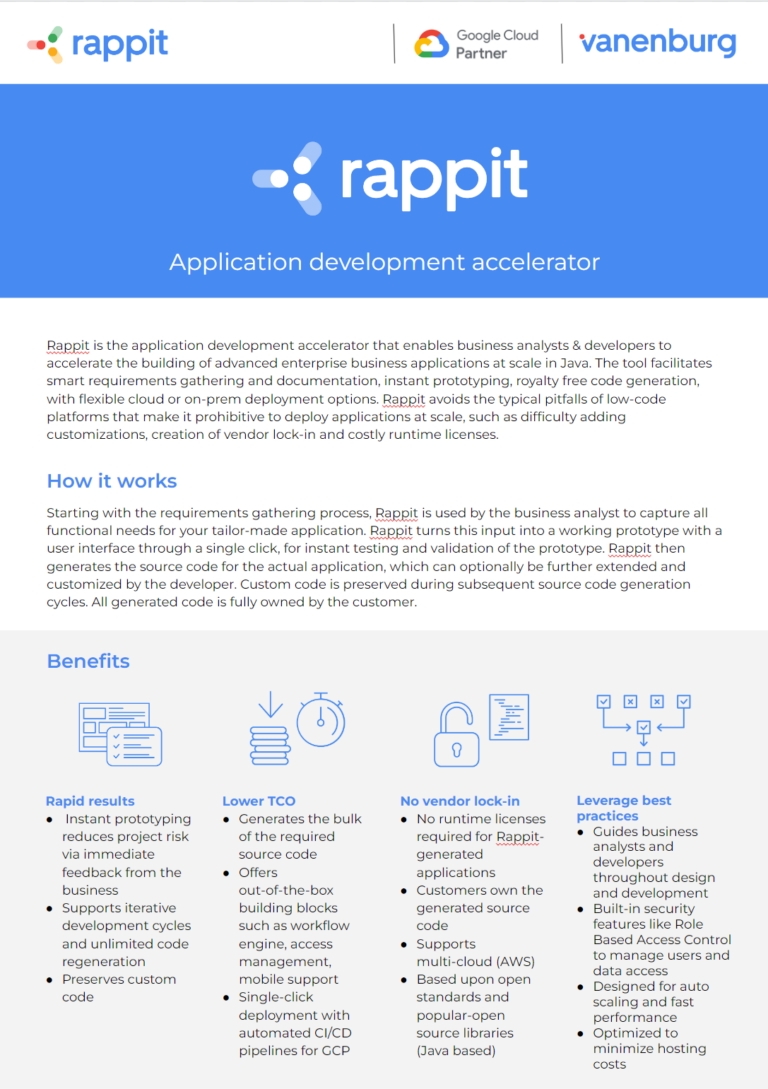 Rappit product sheet image