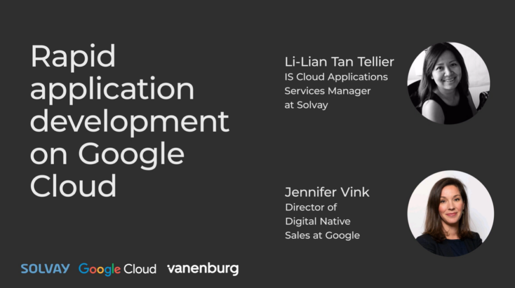 Rapid application development on Google Cloud
